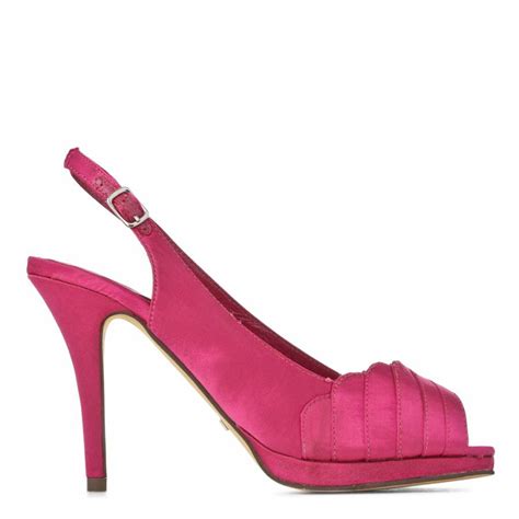magenta luxury sandals